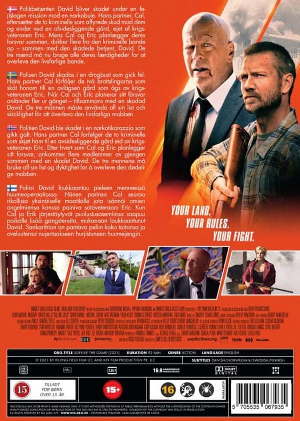 Survive the Game (2021) (DVD)