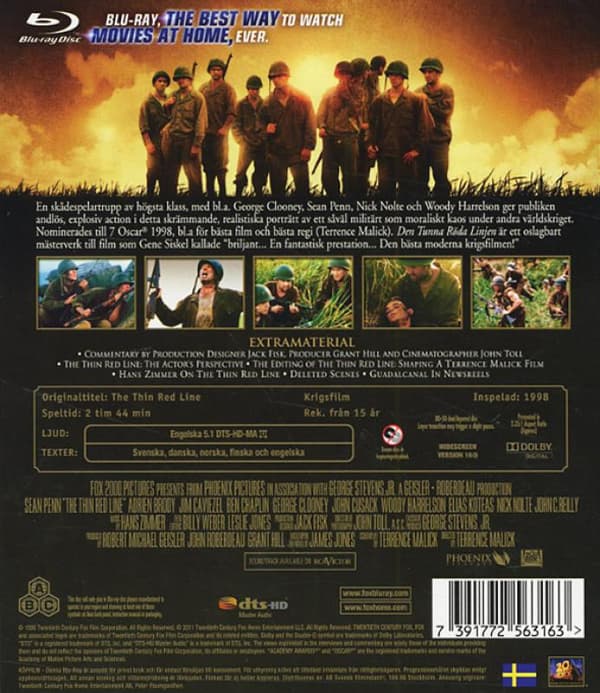 The Thin Red Line (1998) (Blu-Ray)