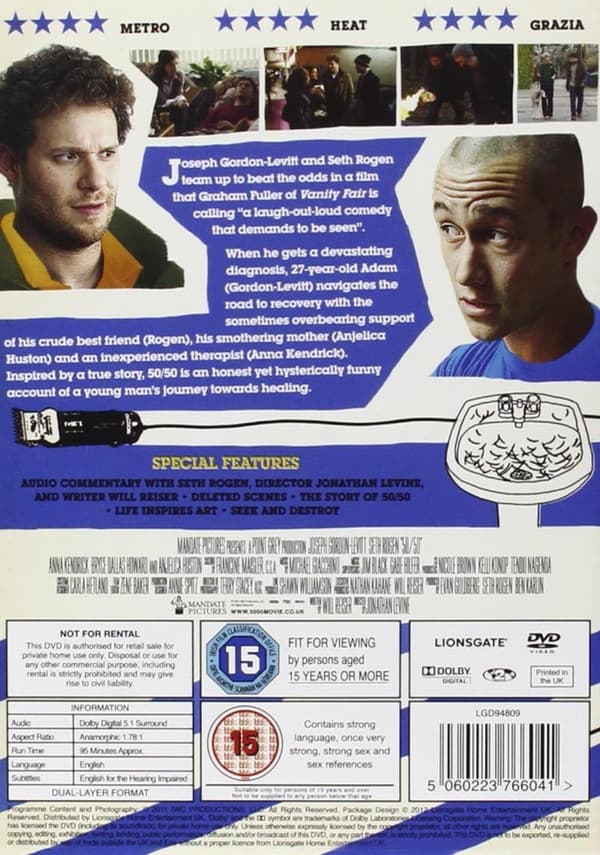 50/50 (2011) (DVD)