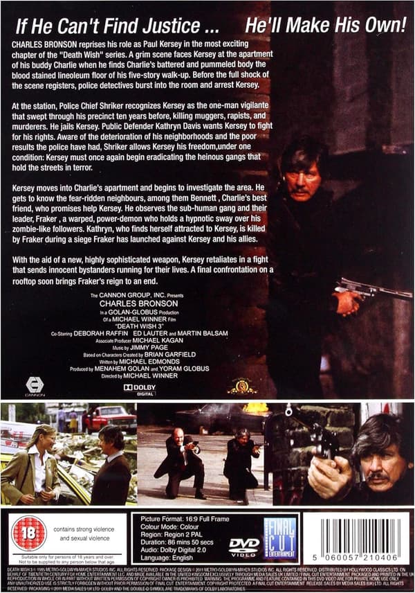 Death Wish 3 (1985) (DVD)