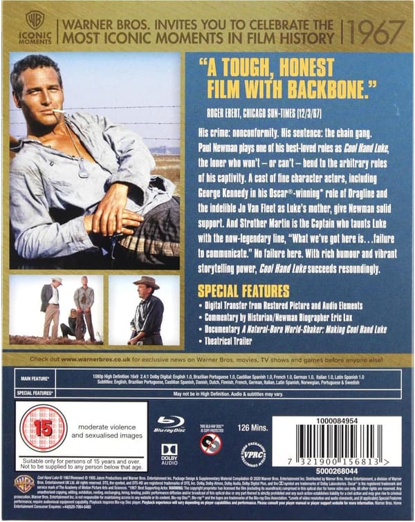 Cool Hand Luke (1967) (Blu-Ray)