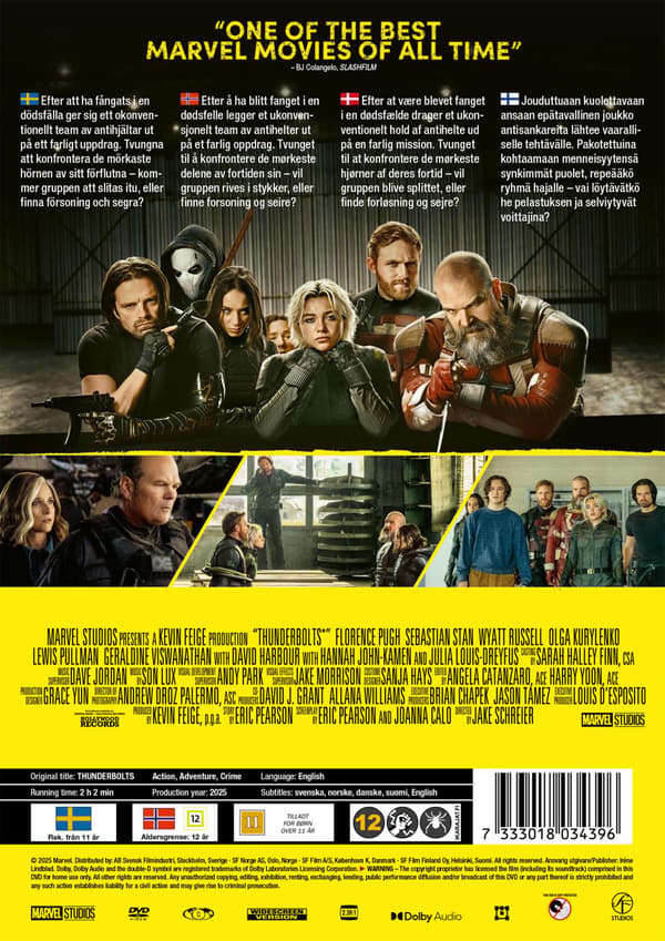 Thunderbolts (2025) (DVD)