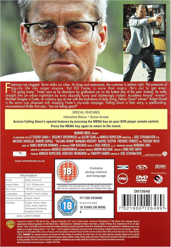 Falling Down (1993) (DVD)