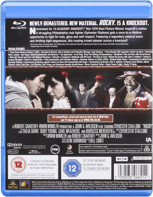 Rocky I (1976) (Blu-Ray)