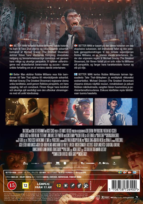 Better Man (2024) (DVD)