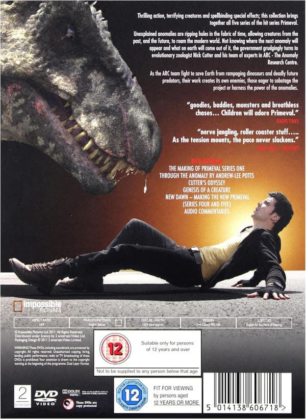 Primeval The Complete Series (2007-2011) (DVD)