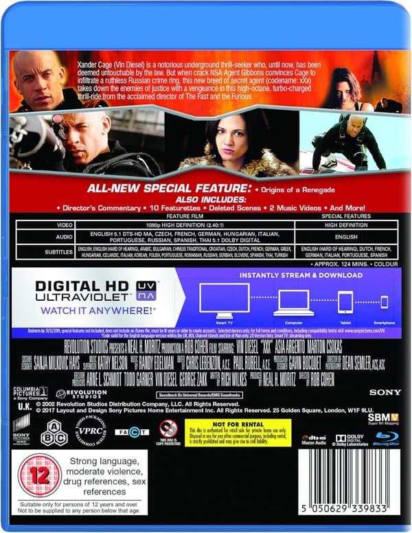 xXx (2002) (Blu-Ray)