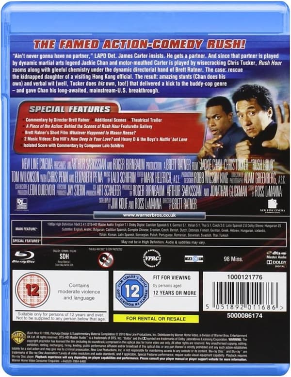 Rush Hour (1998) (Blu-Ray)