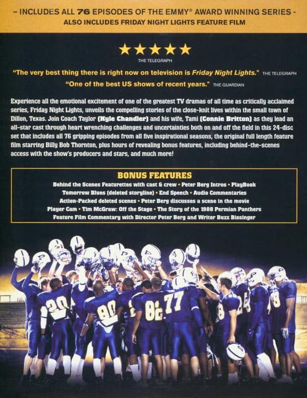 Friday Night Lights The Complete Series (2006-2011) (DVD)