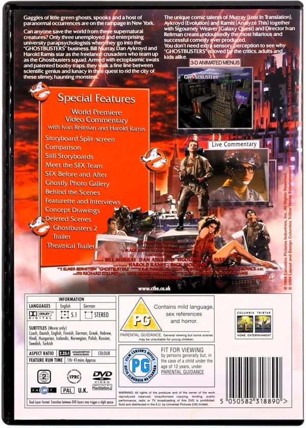 Ghostbusters (1984) (DVD)