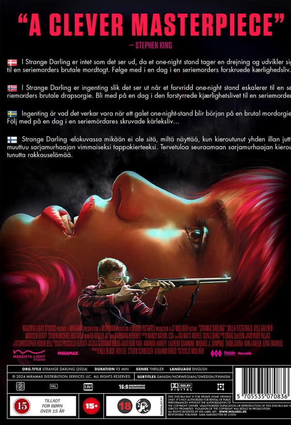 Strange Darling (2023) (DVD)