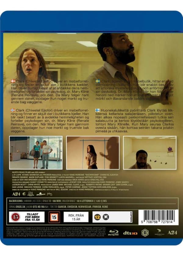 Backrooms (2026) Blu-Ray (svensk text)
