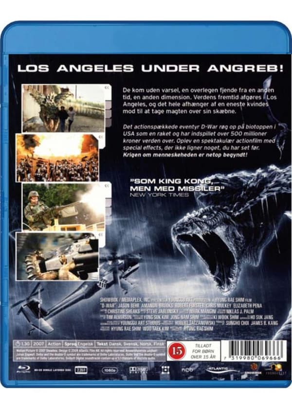 D-War (aka Dragon Wars) (2007) (Blu-Ray)