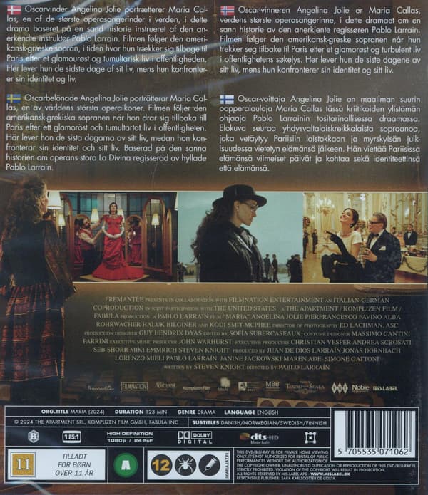 Maria (2024) (Blu-Ray)