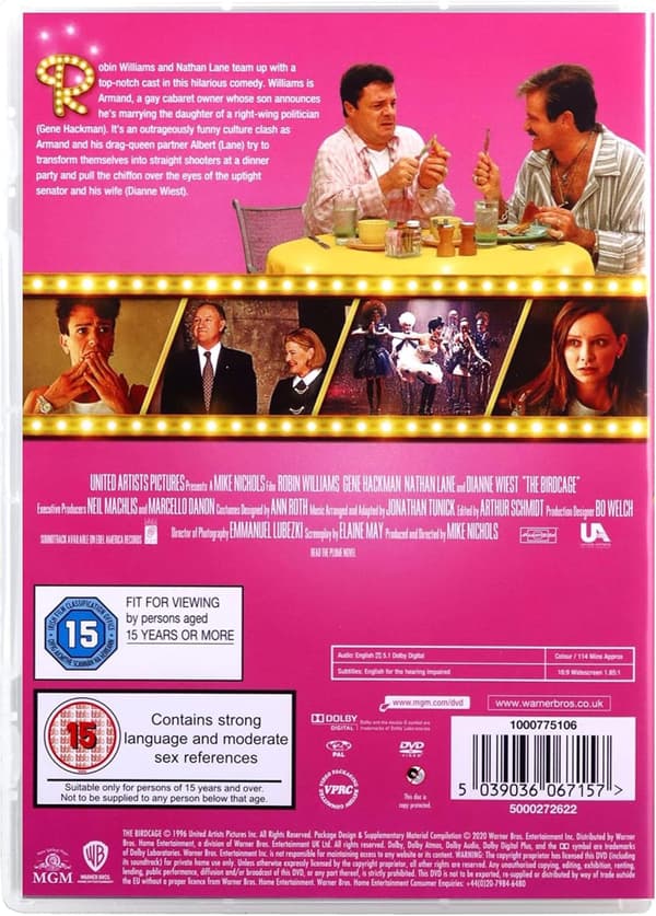 The Birdcage (1996) (DVD)