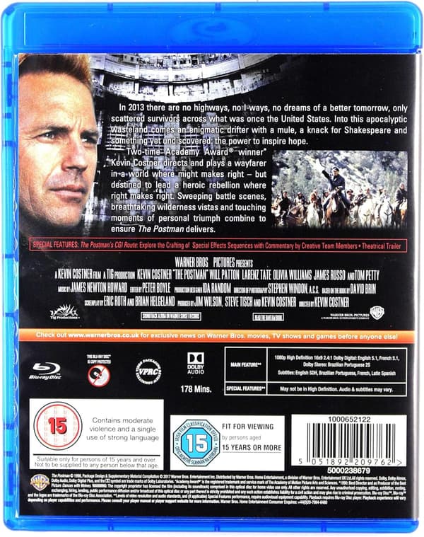 The Postman (1997) (Blu-Ray)