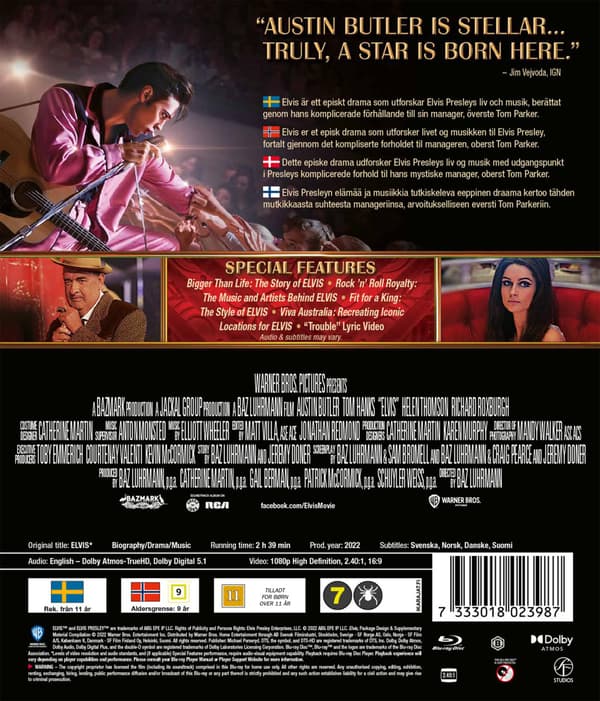 Elvis (2022) (Blu-Ray)