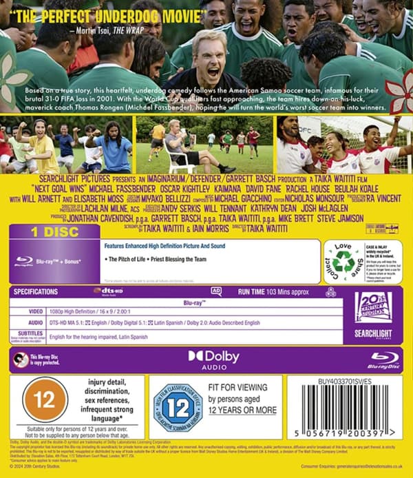 Next Goal Wins (2023) (Blu-Ray)
