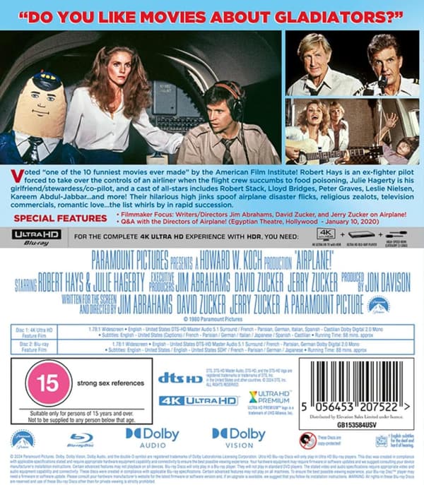 Airplane (1980) (4K UHD)