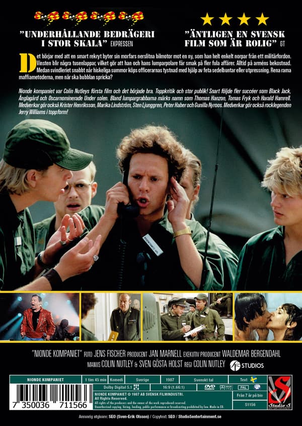 Nionde kompaniet (1987) (DVD)
