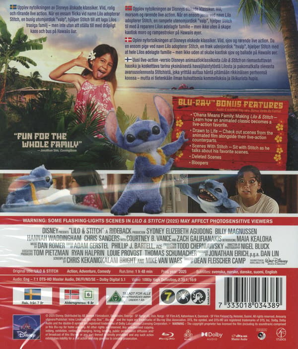 Lilo & Stitch (2025) (Blu-Ray)