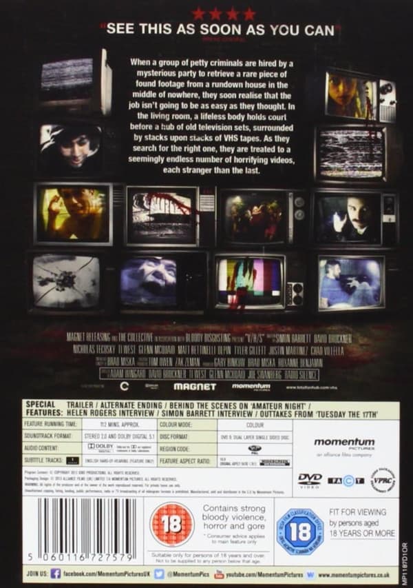 V/H/S (2012) (DVD)