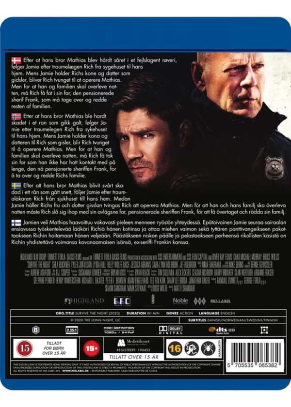 Survive the Night (2020) (Blu-Ray)