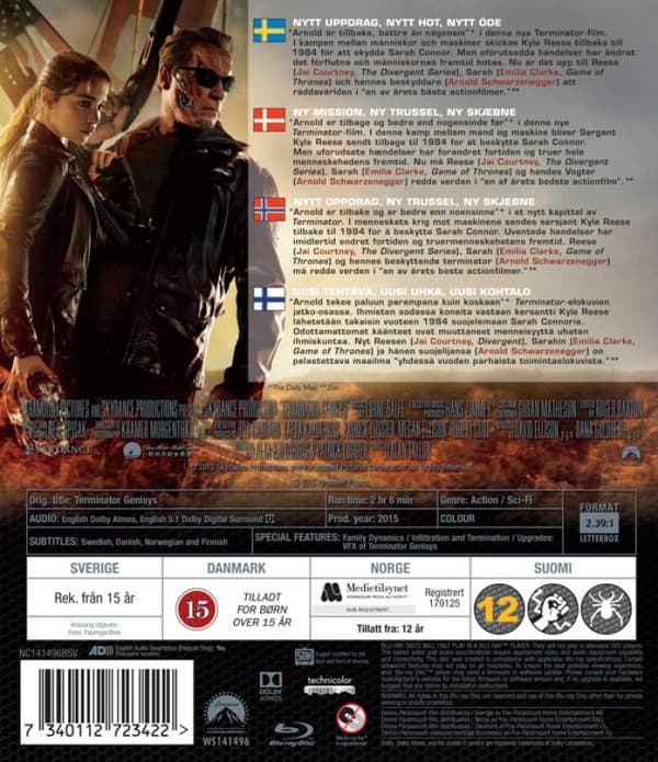 Terminator 5: Genisys (2015) (Blu-Ray)