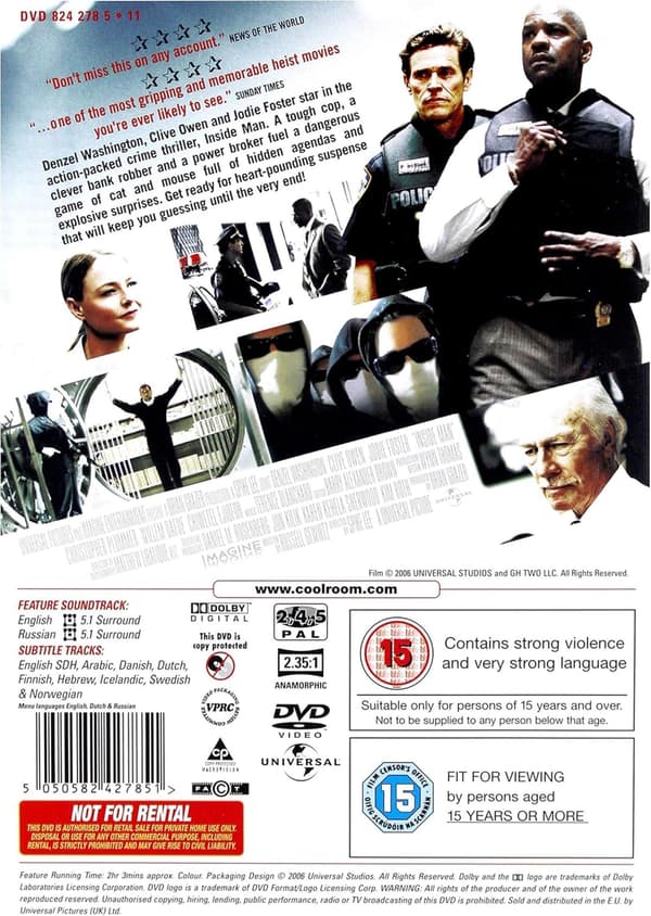 Inside Man (2006) (DVD)