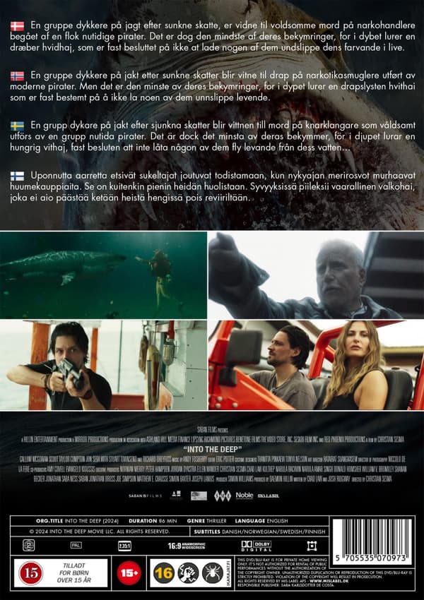 Into The Deep (2025) (DVD)