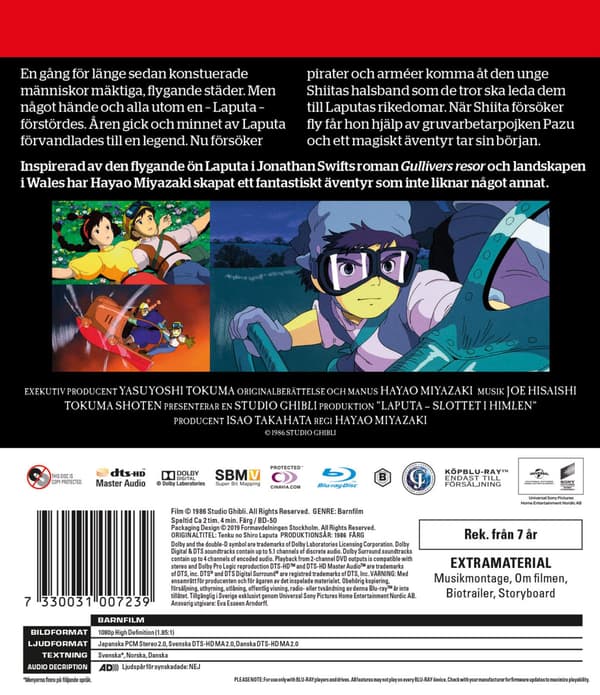 Castle In The Sky (1986) (Blu-Ray)