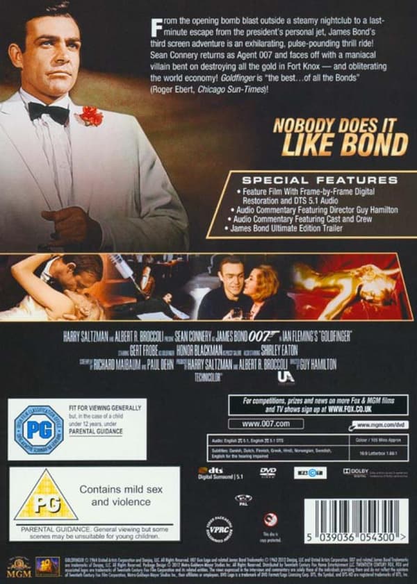 Goldfinger (1964) (DVD)