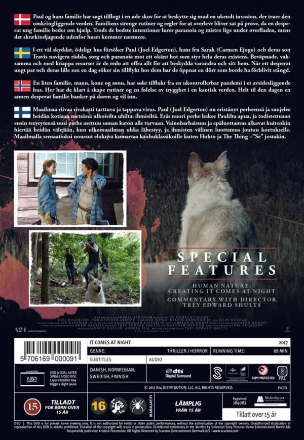 It Comes At Night (2017) (DVD)