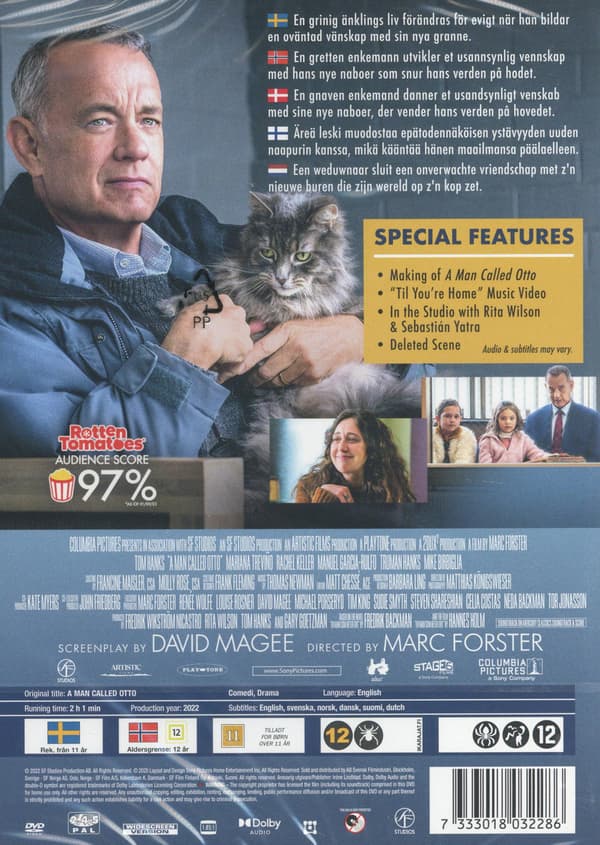 A Man Called Otto (2022) (DVD)