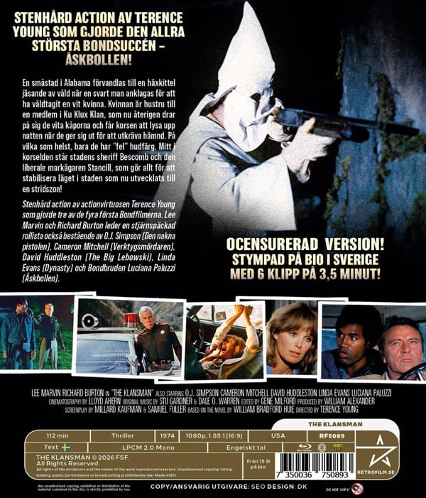 The Klansman (1974) (Blu-Ray)