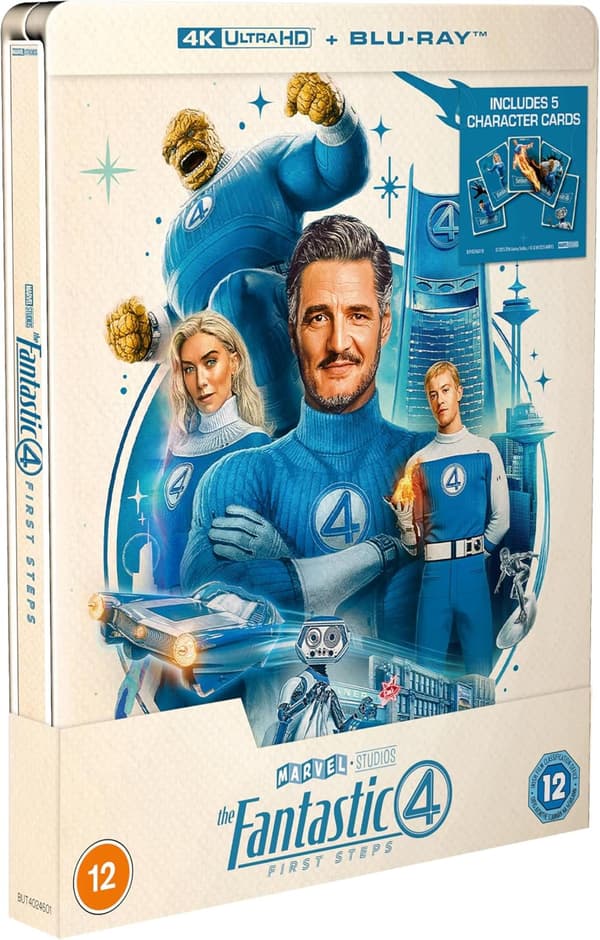Fantastic Four: First Steps (2025) (4K UHD) Limited Edition Steelbook