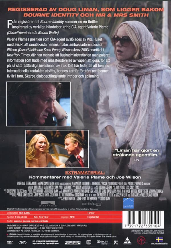 Fair Game (2010) (DVD)