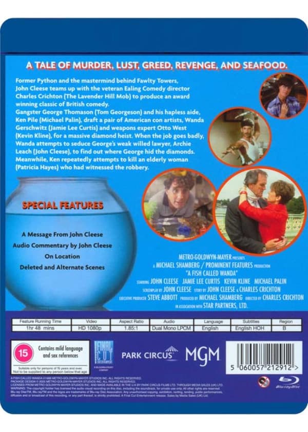 A Fish Called Wanda (1988) (Blu-Ray)