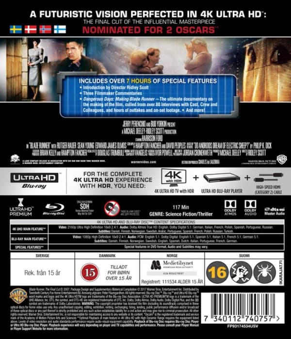 Blade Runner (1982) (4K UHD)