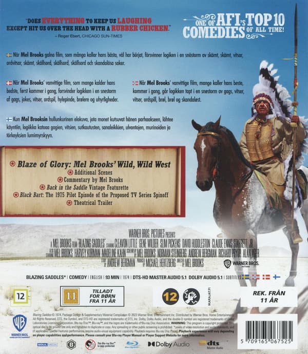 Blazing Saddles (1974) (Blu-Ray)
