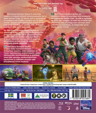 Strange World (2022) (BD) (Blu-Ray)