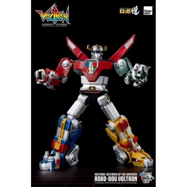Figur - VOLTRON - 27 cm - Rörlig - Flerfärgad - Tillbehör ingår