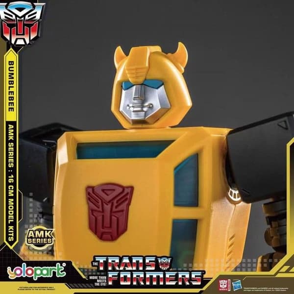 Yolopark - Transformers Generation One - Figurplastmodell AMK-serien Bumblebee 16 cm