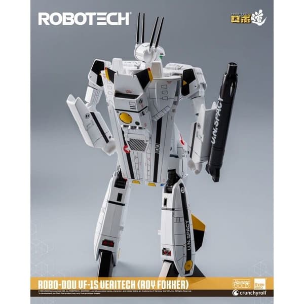 Threezero - Robotech - Figurine ROBO-DOU VF-1S Veritech (Roy Fokker) 20 cm