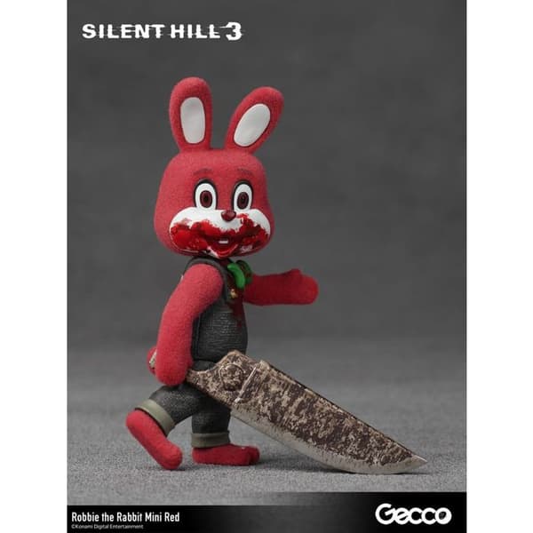 Gecco - Silent Hill 3 - Figur Mini Robbie the Rabbit Mini Röd Version 10 cm