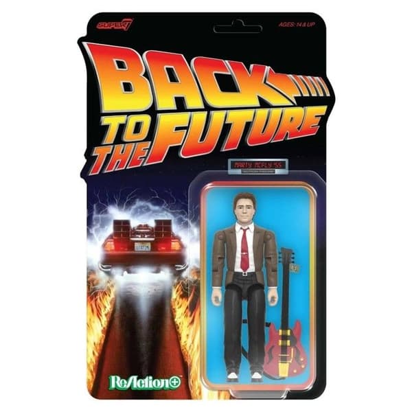 Super7 - Tillbaka till framtiden - ReAction+ figur Marty McFly '55 4 cm