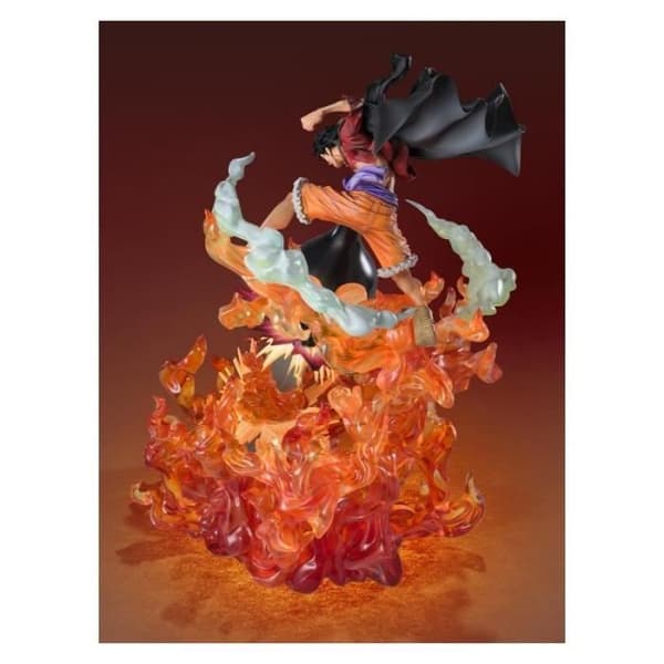 ONE PIECE LUFFY Röd Roc Figuarts Zero 45cm