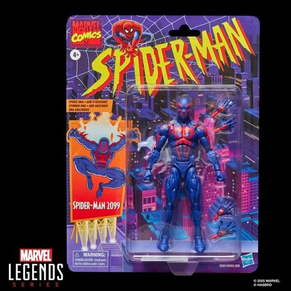 Hasbro - Spider-Man Marvel Legends Retro - Figur Spider-Man 2099 15 cm