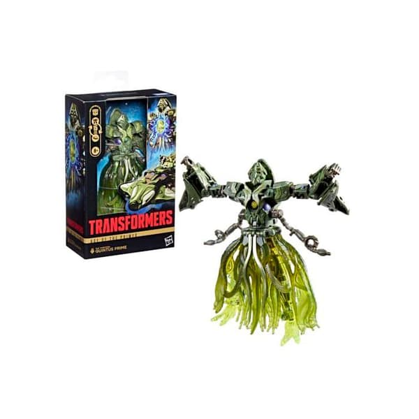 Figur - TRANSFORMERS - De Tretton Quintus - Deluxe Klass 14 cm - Omvandling 15 steg - Eldsten