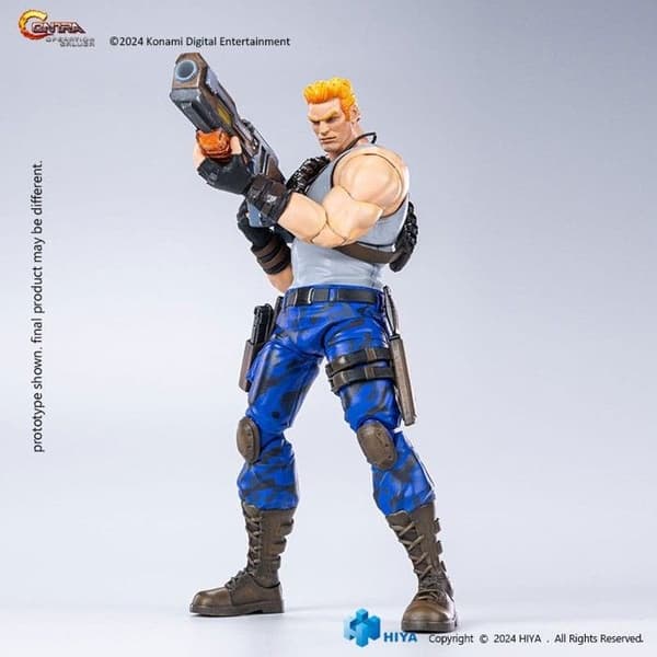 Hiya Toys - Contra: Operation Galuga - Figur Exquisite Basic Bill Rizer 16 cm